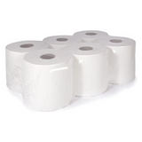 White Embossed Small Roll